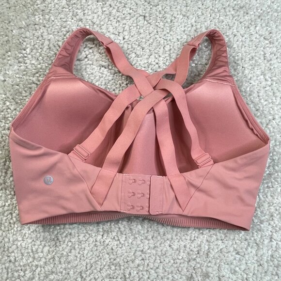 Lululemon Energy Bra High Support Pink Puff 36/DDD - Picture 3 of 10